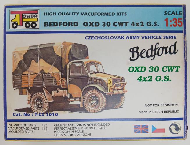 TONDA 1/35 1010 BEDFORD OXD 30 CWT 4X2 GS