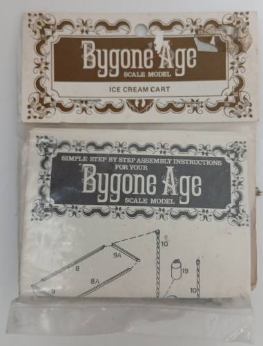 BYGONE AGE  ICE CREAM CART