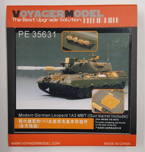 VOYAGER 1/35 35631 MODERN GERMAN LEOPARD 1A3 MBT