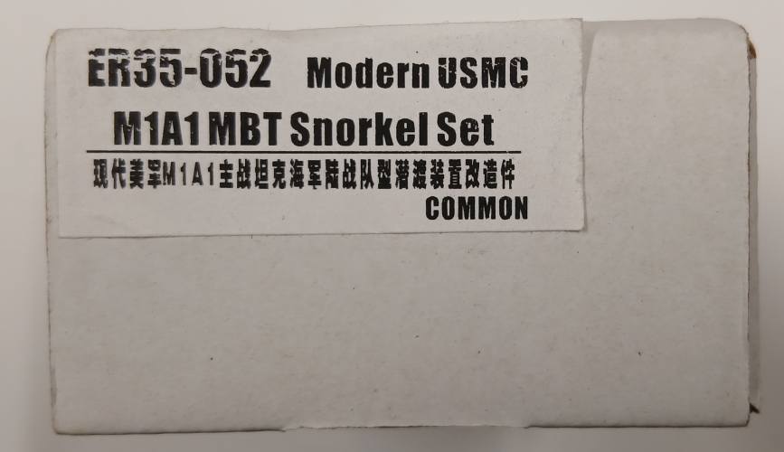 E.T. MODEL 1/35 35052 MODERN USMC M1A1 MBT SNORKEL SET