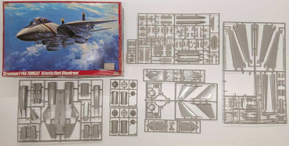 KINGKIT MODEL SCRAPYARD 1/48 HASEGAWA P19 GRUMMAN F-14A TOMCAT ATLANTIC  INCOMPLETE 