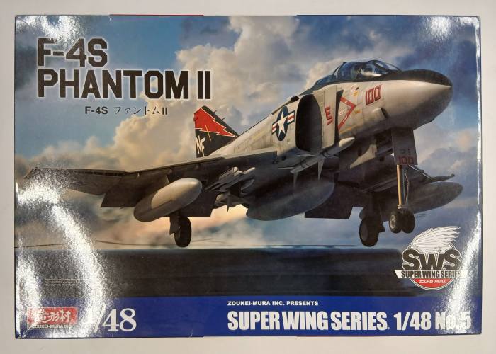 KINGKIT MODEL SCRAPYARD 1/48 ZOUKEI MURA SUPER WINGS NO.5 F-4S PHANTOM II  STARTED 