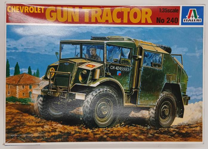 KINGKIT MODEL SCRAPYARD 1/35 ITALERI 240 CHEVROLET GUN TRACTOR  BROKEN CAB 