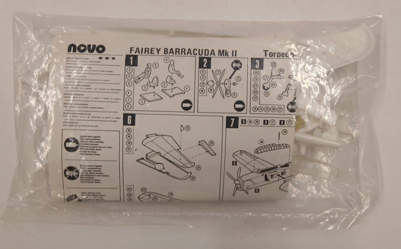 KINGKIT MODEL SCRAPYARD 1/72 NOVO FAIREY BARRACUDA MK II  MISSING HEADER 