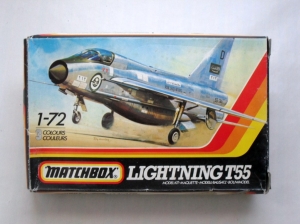 MATCHBOX 1/72 PK-126 LIGHTNING T55
