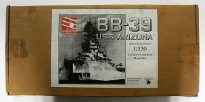 TOMS MODELWORKS 1/350 USS ARIZONA BB-39