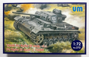 UNIMODEL 1/72 272 Pz.Kpfw III Ausf.L GERMAN TANK