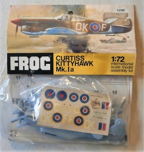 FROG 1/72 F218F CURTISS KITTYHAWK Mk.Ia