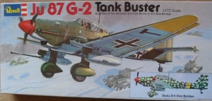 REVELL 1/72 H142 JUNKERS Ju 87 G-2 TANK BUSTER