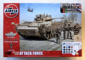 AIRFIX 1/48 50161 BRITISH ARMY ATTACK FORCE