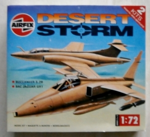 AIRFIX 1/72 3900 DESERT STORM-JAGUAR   BUCCANEER