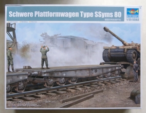 TRUMPETER 1/35 00221 SCHWERE PLATTFORMAWAGEN TYPE SSyms 80