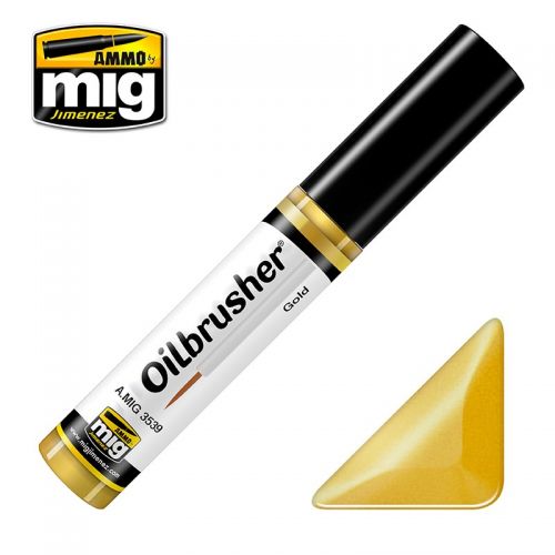 AMMO BY MIG JIMENEZ  3539 GOLD OILBRUSHER
