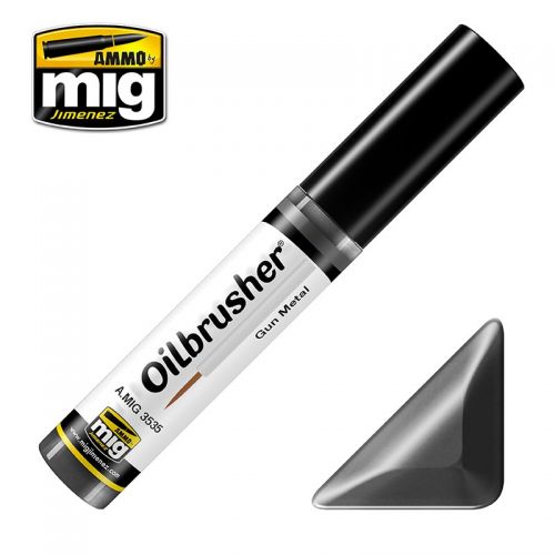 AMMO BY MIG JIMENEZ  3535 GUN METAL OILBRUSHER