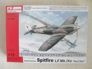 AZ MODEL 1/72 7420 SUPERMARINE SPITFIRE LF.Mk.IXe RED STAR