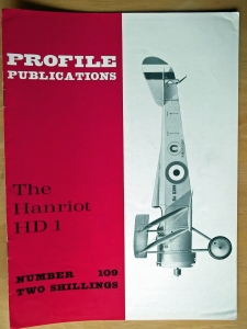 PROFILES AIRCRAFT PROFILES 109. HANRIOT HD 1
