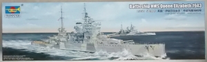 TRUMPETER 1/350 05324 HMS QUEEN ELIZABETH 1943