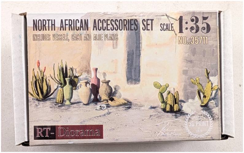 RT DIORAMA 1/35 35711 NORTH AFRICAN ACCESSORIES SET