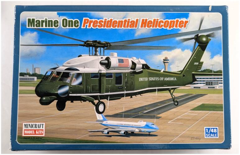 MINICRAFT 1/48 11642 MARINE ONE PRESIDENTIAL HELICOPTER