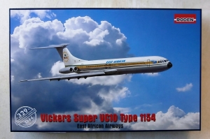 RODEN 1/144 329 VICKERS SUPER VC10 TYPE 1154 EAST AFRICAN AIRLINES