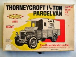 DAVRIC 1/72 701 THORNEYCROFT 1 1/2 TON PARCEL VAN