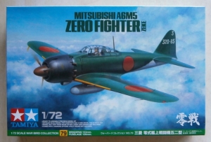 TAMIYA 1/72 60779 MITSUBISHI A6M5 ZERO FIGHTER ZEKE