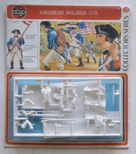 AIRFIX 54mm 01555 AMERICAN SOLDIER AWI