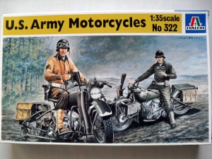 ITALERI 1/35 322 US ARMY MOTORCYCLES