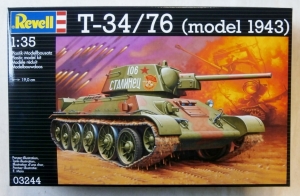 REVELL 1/35 03244 T-34/ 76 MODEL 1943