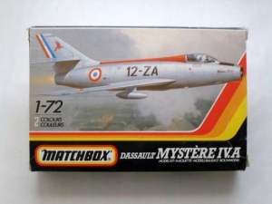 MATCHBOX 1/72 PK-47 DASSAULT MYSTERE IV.A