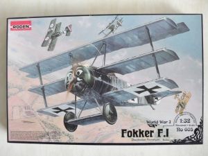 RODEN 1/32 605 FOKKER F.I
