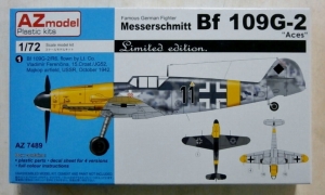AZ MODEL 1/72 7489 MESSERSCHMITT Bf 109G-2 ACES