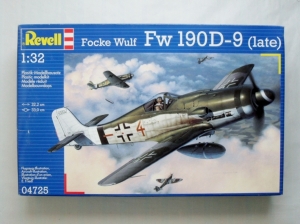 REVELL 1/32 04725 FOCKE WULF Fw 190D-9 LATE