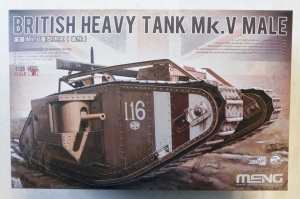 MENG 1/35 TS-020 BRITISH HEAVY TANK Mk.V MALE