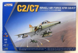 KINETIC 1/48 48046 ISRAELI AIR FORCE KFIR C2/C7