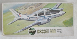AIRFIX 1/72 02025 BEAGLE BASSET 206 TRANSPORT COMMAND