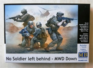 MASTERBOX 1/35 35181 NO SOLDIER LEFT BEHIND MWD DOWN