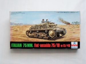 ESCI 1/72 8031 FIAT-ANSALDO 75/18 M13/40