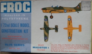 FROG 1/72 153P MILES MAGISTER I