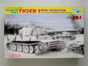DRAGON 1/35 6600 TIGER I INITIAL PRODUCTION LENINGRAD REGION