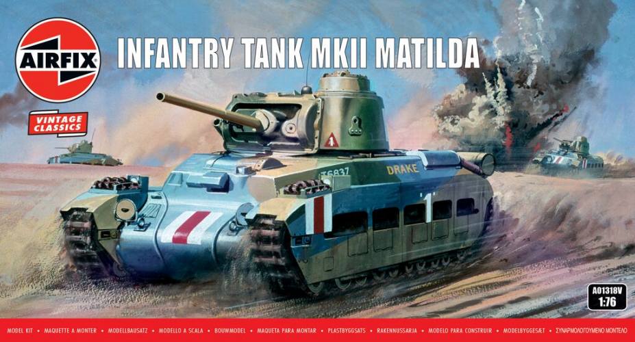 AIRFIX 1/76 A01318V INFANTRY TANK MKII MATILDA
