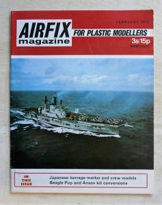 AIRFIX  AIRFIX MAGAZINE 1971 FEBRUARY