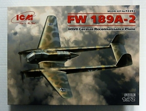 ICM 1/72 72292 FOCKE WULF Fw 189A-2 