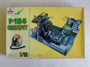 ESCI 1/12 A602 F-104 COCKPIT