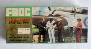 FROG 1/72 F165 BRISTOL 138A GOLD TOKEN