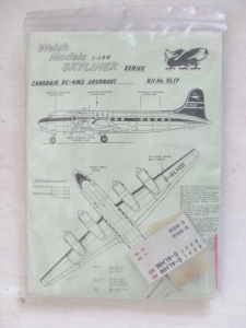 WELSH MODELS 1/144 SL17 CANADAIR DC-4M2 ARGONAUT BOAC