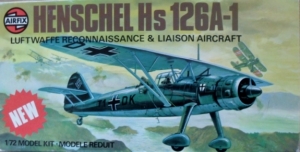 AIRFIX 1/72 03028 HENSCHEL Hs 126A-1
