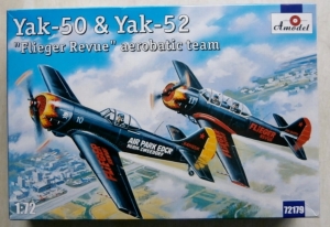 A MODEL 1/72 72179 YAK-50   YAK-52