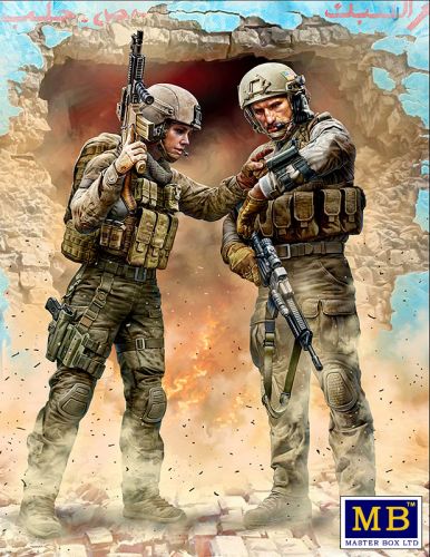 MASTERBOX 1/24 24068 OUR ROUTE HAS BEEN CHANGED - MODERN WAR SERIES KIT NO 1 