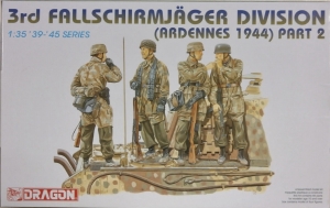 DRAGON 1/35 6143 3rd FALLSCHIRMJAGER DIVISION  ARDENNES 1944  PART 2